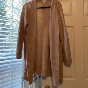 Old Navy Cream Knit Cardigan